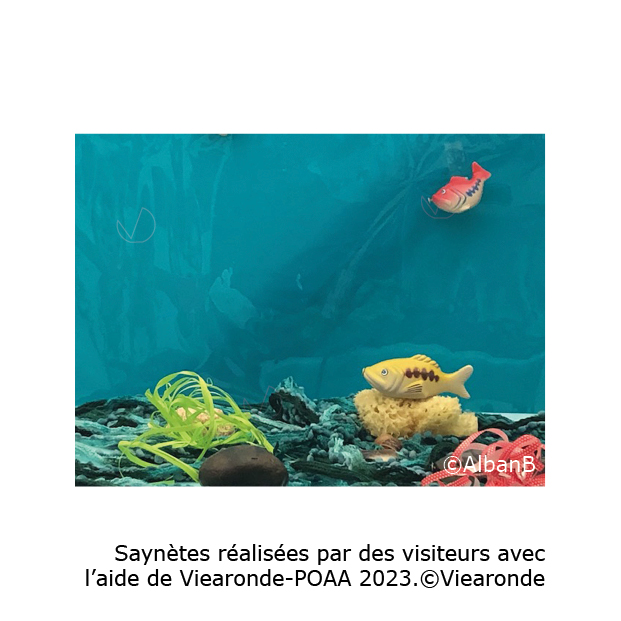 Viearonde dévoile les scènes de fonds marins créées par les visiteurs lors des POAA 2023