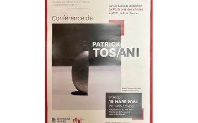 Une attention aux propos sur la Photographie de Patrick TOSANI à Tourcoing