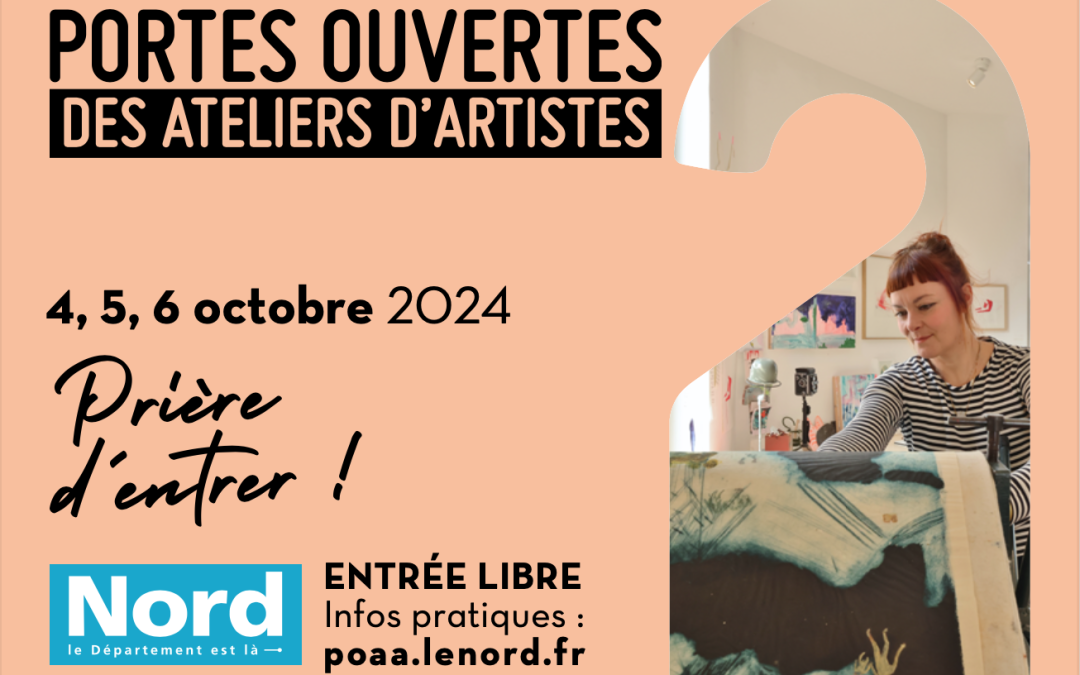 Viearonde participe aux Portes Ouvertes des Ateliers d&rsquo;Artistes du Nord 2024