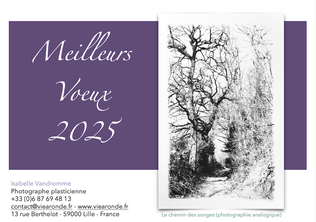 Meilleurs Vœux 2025 de Viearonde/Isabelle Vandromme